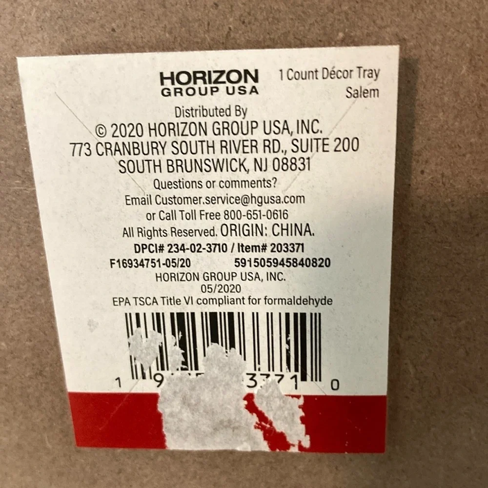 Target BP Halloween 2020 Salem Broom Co. Tray/Sign